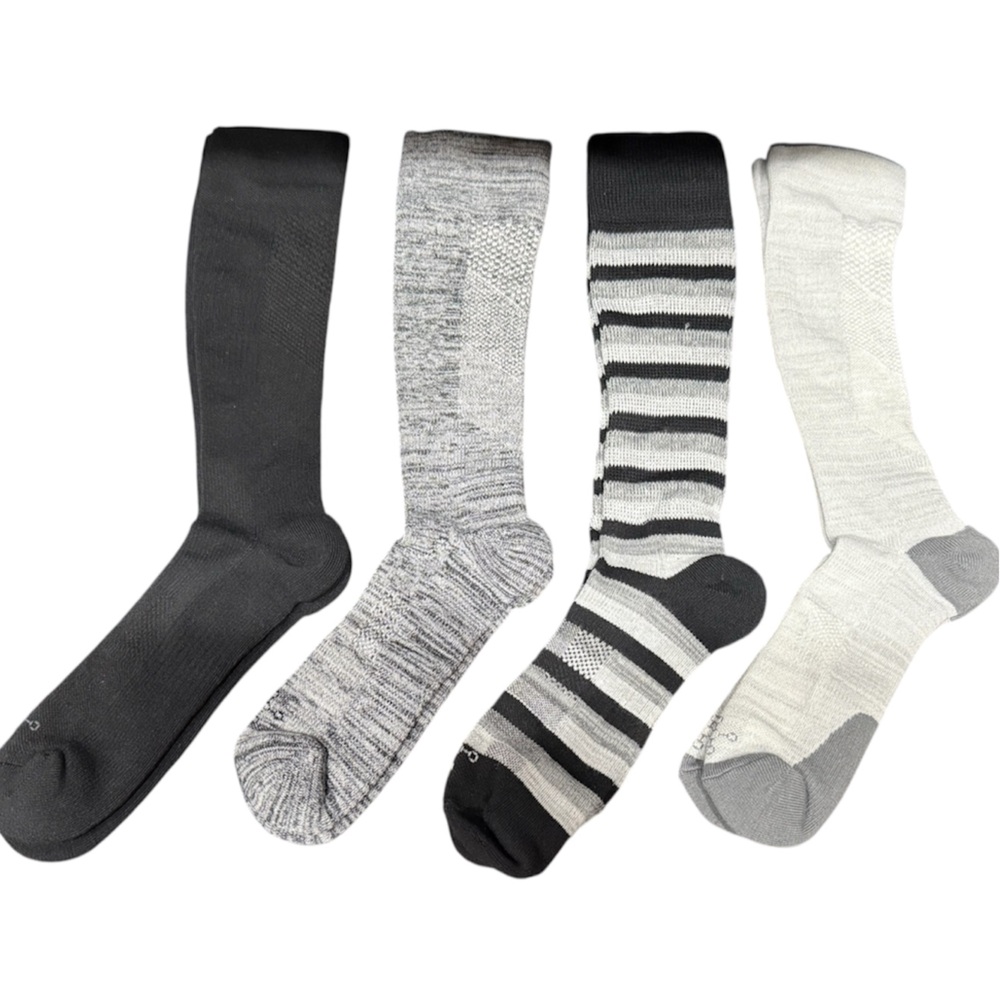 TOMMIE COPPER‎ ULTRAGUARD Over The Calf Compression Socks 4-Pack